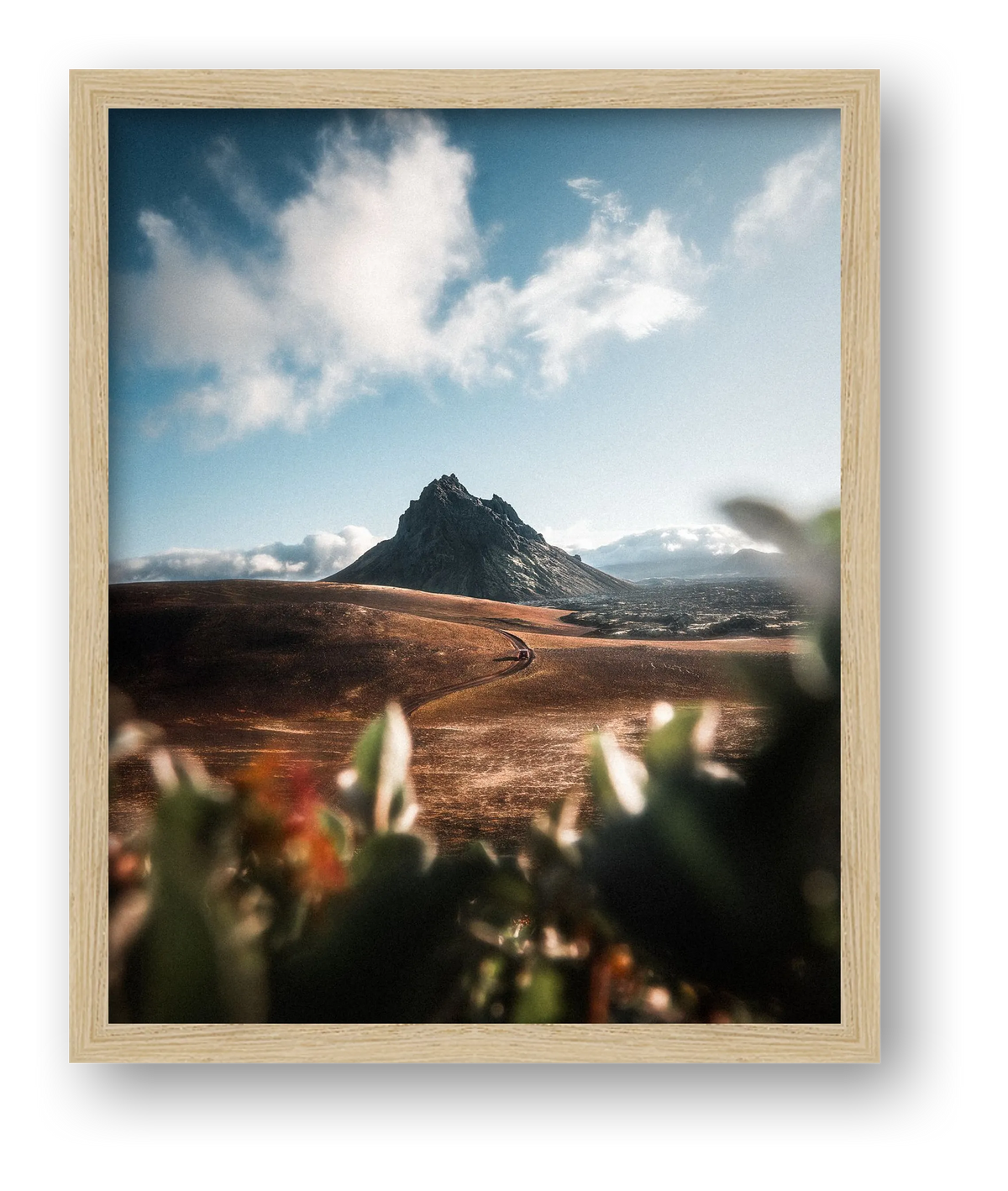 Krakatindur — framed