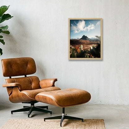 Krakatindur — 28×35cm, 11×14" Oak Frame