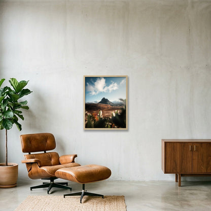 Krakatindur — 40×50cm, 16×20" Oak Frame