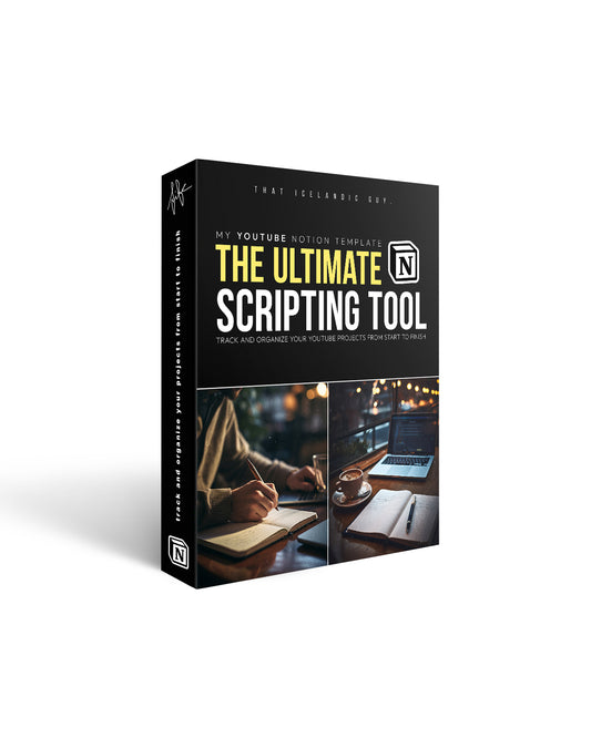 The Ultimate Scripting Tool for Youtube - My Notion Template