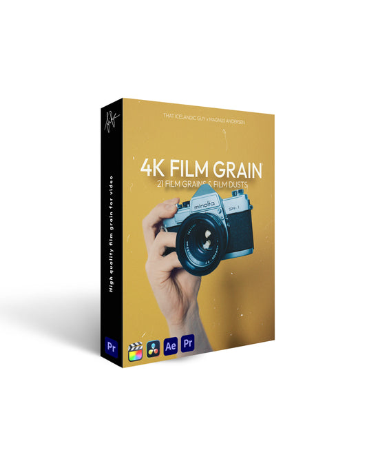High Quality Film Grain & Dusts - 4K