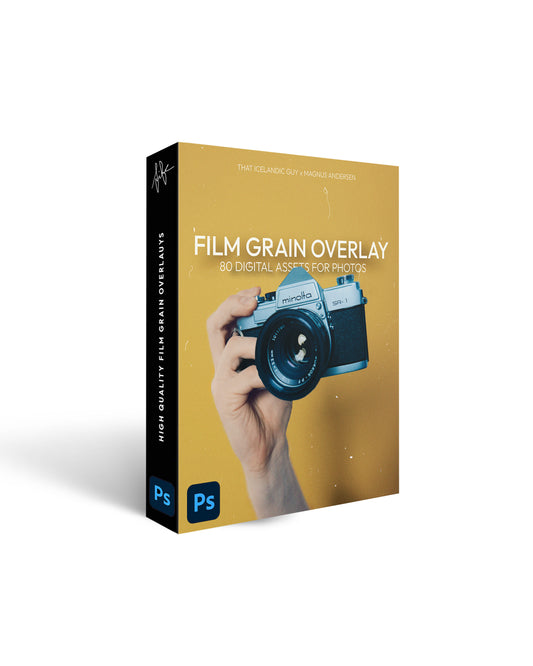 Authentic Film Grain & Film Dusts for Photos